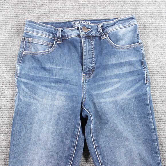 Maurices EverFlex High‑Rise Skinny Jeans Medium Wash Women’s Size 8 Reg - Picture 10 of 10